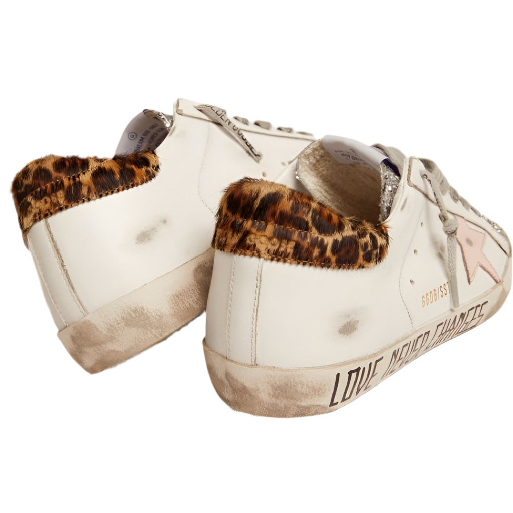Golden Goose Lace-up flat-bottomed casual round-toed board (Women's)