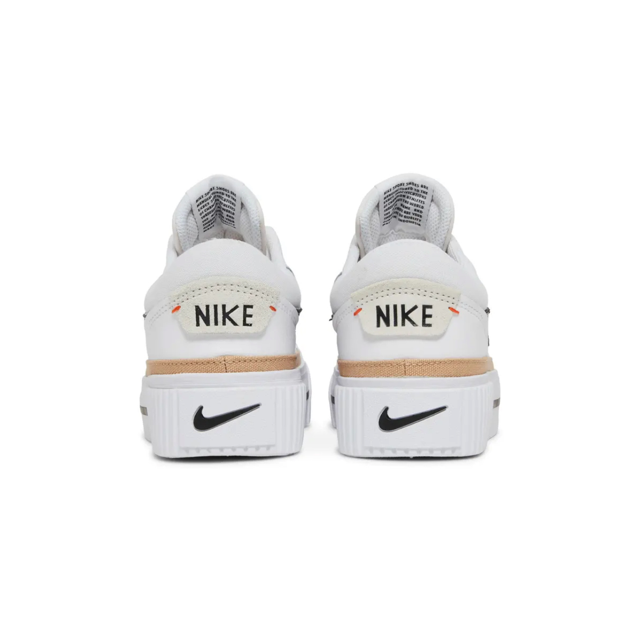 Nike Court Legacy Lift – White Black