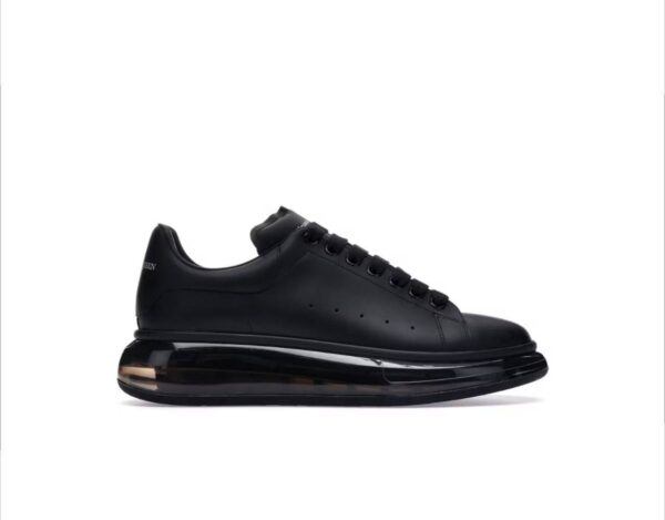 Alexander McQueen Black Shiny Sole