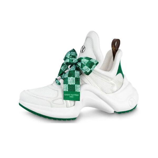 LOUIS VUITTON Archlight 1.0 Casual Shoes Women's Low-Top White/Green